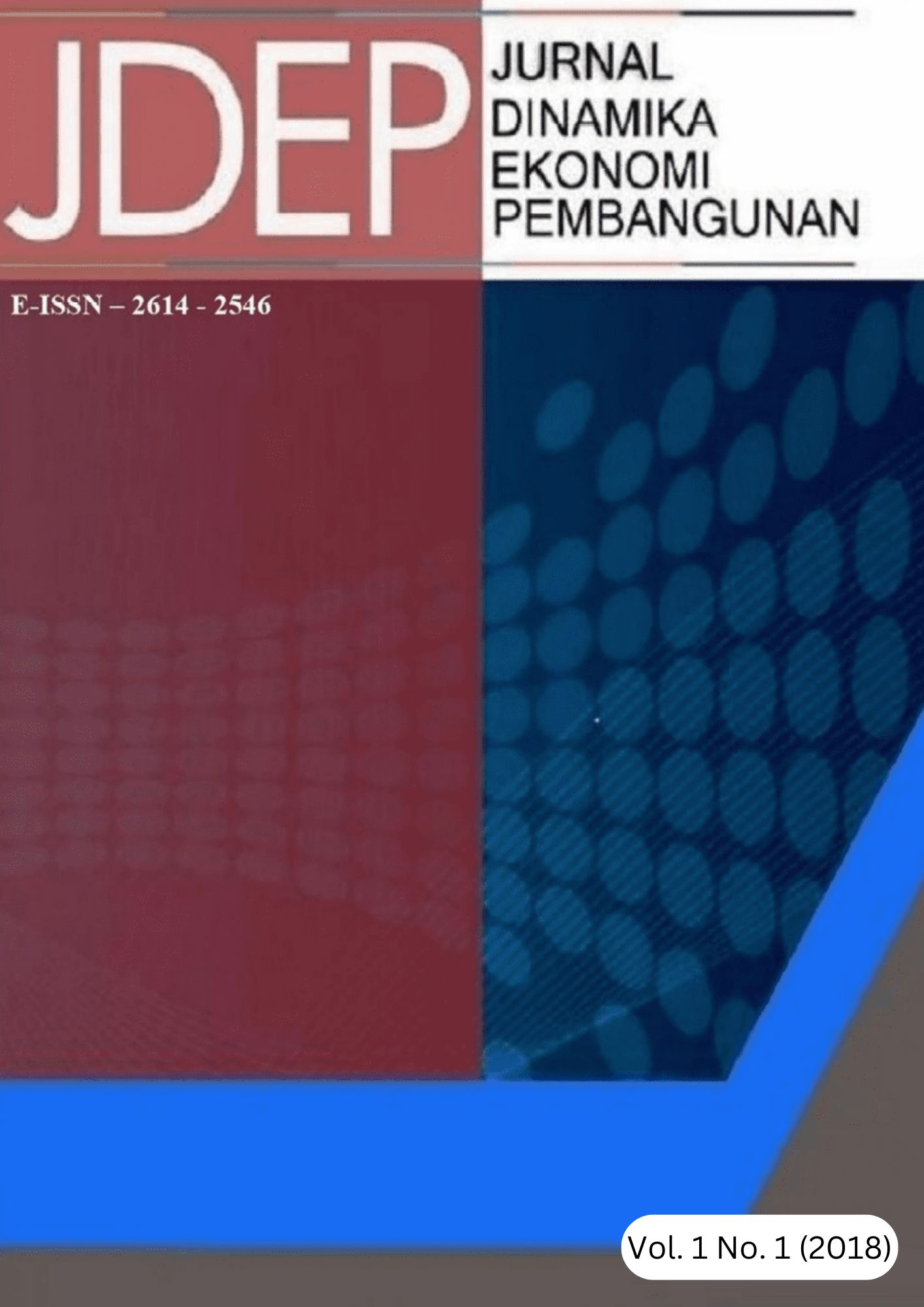 					View Vol. 1 No. 1 (2018): JDEP (Jurnal Dinamika Ekonomi Pembangunan)
				